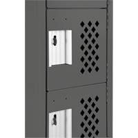 Petits casiers &eacute;conomiques assembl&eacute;s et perfor&eacute;s Clean Line, 6 niveaux, 18" x 72" x 12", Acier Absolute Business Supply