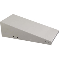 Casiers &eacute;conomiques &agrave; dessus inclin&eacute; Clean Line, Bloc de 1, 18" p x 12" la x 6" ha, Gris, Acier Absolute Business Supply