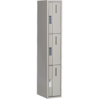 Casiers robustes Concorde, 3 niveaux, 12" x 18" x 72", Acier, Gris, Soud&eacute; (assembl&eacute;) Absolute Business Supply