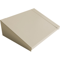 Dessus inclin&eacute; pour casiers robustes enti&egrave;rement soud&eacute; Concorde, Bloc de 2, 18" p x 24" la x 6" ha, Beige, Acier Absolute Business Supply