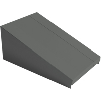 Dessus inclin&eacute; pour casiers robustes enti&egrave;rement soud&eacute; Concorde, Bloc de 1, 18" p x 12" la x 6" ha, Acier Absolute Business Supply