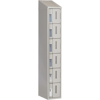 Casiers robustes Concorde, 6 niveaux, 12" x 18" x 78", Acier, Gris, Soud&eacute; (assembl&eacute;) Absolute Business Supply
