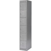 Casiers, 6 niveaux, 12" x 18" x 72", Acier, Gris, D&eacute;mont&eacute; Absolute Business Supply