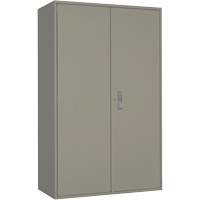 Extra Wide Hi-Boy Storage Cabinet, Steel, 4 Shelves, 72" H x 48" W x 24" D, Grey Absolute Business Supply