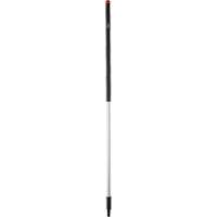 Transport Line Handle, Aluminum/Polypropylene, Ergonomic, Euro Threaded Tip, 1-1/4" Diameter, 59" Length Absolute Business Supply