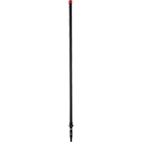 Transport Line Handle, Aluminum/Polypropylene, Telescopic, Euro Threaded Tip, 1-1/4" Diameter, 63" - 109" Length Absolute Business Supply