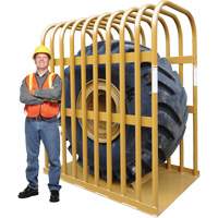T111 10-Bar Earthmover Tire Inflation Cage Absolute Business Supply