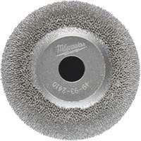 Meule &agrave; polir &agrave; contour &eacute;vas&eacute; 2" pour ponceuse pour pneus &agrave; basse vitesse M12 Fuel Absolute Business Supply