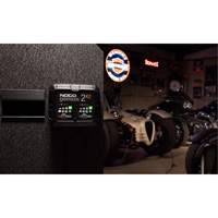 Genius&reg; 2X2 2-Bank, 4-Amp Battery Charger Absolute Business Supply