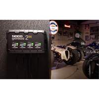 Genius&reg; 2X4 4-Bank, 8-Amp Battery Charger Absolute Business Supply