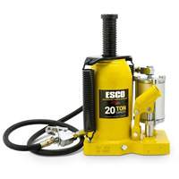 Cric-bouteille de s&eacute;rie Pro, 20 tonne(s), Air comprim&eacute;/hydraulique, 20" Hauteur &eacute;lev&eacute;e Absolute Business Supply