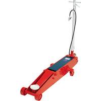 Cric de plancher, 10 tonne(s) Capacit&eacute;, 6-1/8" Abaiss&eacute;e, 27-1/4" &eacute;lev&eacute;e, Air comprim&eacute;/hydraulique Absolute Business Supply