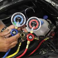 R1234Yf 2-Way Piston Valve Manifold Gauge Set Absolute Business Supply
