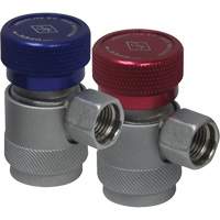 Coupleur rapide manuel R134a c&ocirc;t&eacute; haute pression avec verrouillage de s&eacute;curit&eacute; Absolute Business Supply