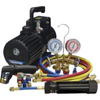 Ensemble combin&eacute; d&eacute;vacuation et de chargement pour R134a/R1234yf? Absolute Business Supply