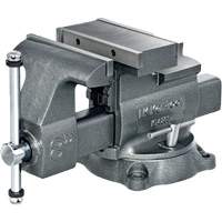 KT4800 Professional Reversible Mechanics Vise, 8" Jaw Width, 4-7/8" Throat Depth, Swivel Base Absolute Business Supply