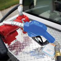 Pistolet automatique temps froid bleu pour diesel Absolute Business Supply