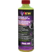 Huile universelle PAG 46 avec ExtenDye pour syst&egrave;me de climatisation, 237 ml, Bouteille Absolute Business Supply