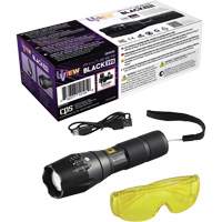 UView&reg; Phazer BLACK 395 Rechargeable UV Leak Detection Light Absolute Business Supply