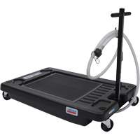 Drain d'huile portable en polypropyl&egrave;ne &agrave; profil bas Absolute Business Supply