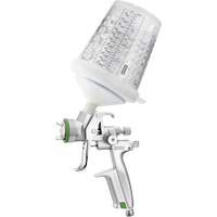 4400 B HVLP 1.0 SR 0.3 L RPS Premium Paint Spray Gun for Spot Repairs in Automotive Finishes, 1/4" NPT Air Inlet, 4.24 CFM, 0.3 L Capacity, 0.14 PSI Absolute Business Supply