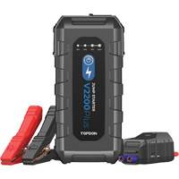 V2200Plus 2-in-1 2200 Peak Amp Jump Starter, Battery & System Tester Absolute Business Supply