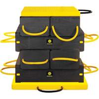 Ensemble de syst&egrave;me de sout&egrave;nement en composite CribLok 10 mcx Absolute Business Supply