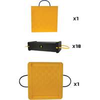 Ensemble de syst&egrave;me de sout&egrave;nement en composite CribLok 20 mcx Absolute Business Supply