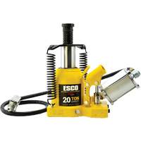 Pro Series “Shorty” Bottle Jack, 20 Ton(s), Air Hydraulic, 12-5/8" Raised Height Absolute Business Supply