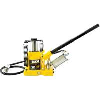 Pro Series “Shorty” Bottle Jack, 20 Ton(s), Air Hydraulic, 12-5/8" Raised Height Absolute Business Supply