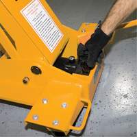 Yellow Jackit Transmission Jack, 2.2 Ton(s) Lifting Capacity Absolute Business Supply