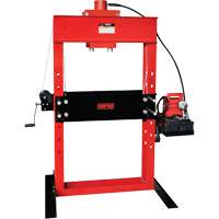 Electro/Hydraulic Pump Operated Shop Press, 50 tons Capacity Absolute Business Supply