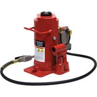 Standard Height Bottle Jack, 20 Ton(s), Air Hydraulic, 20-1/2" Raised Height Absolute Business Supply