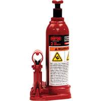 Professional Hydraulic Bottle Jack, 2 Ton(s), 14-1/2" Raised Height Absolute Business Supply