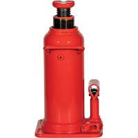 Professional Hydraulic Bottle Jack, 22 Ton(s), 20-49/250" Raised Height Absolute Business Supply