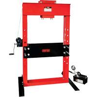 Air/Hydraulic Pump Operated Shop Press, 50 tons Capacity Absolute Business Supply