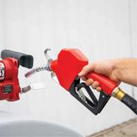Red Automatic Gasoline Spout Nozzle Absolute Business Supply