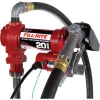 12V DC Fuel Transfer Pump with Nozzle Absolute Business Supply