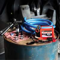 Pompe de transfert de carburant 12 V CC avec pistolet Absolute Business Supply