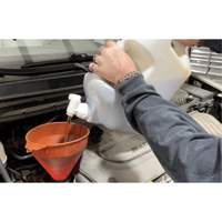 Low Profile Oil Dispenser, Polyethylene, 8 qt Capacity Absolute Business Supply
