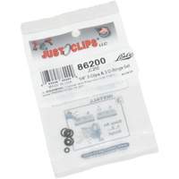 1/4" Clips & O-Rings Set Absolute Business Supply