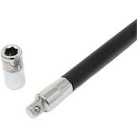 Extra Long Flex Driver with 1/4" Sq. x 1/4" Hex Adapter Absolute Business Supply