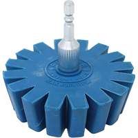 Conical Gear Eraser Wheel with Quick-Connect Arbor Adapter Absolute Business Supply
