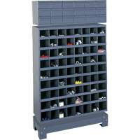 Unit&eacute; de stockage modulaire pour petites pi&egrave;ces, Acier, 18 tiroirs, 33-3/4" x 12-1/4" x 58-5/8", Gris Absolute Business Supply