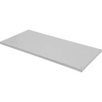 Tablette de rechange pour armoire d&eacute;montable, 30" x 15", Capacit&eacute; de 100 lb, Acier, Gris Absolute Business Supply