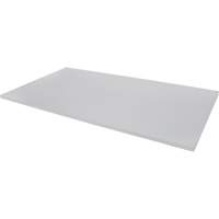 Tablette de rechange pour armoire d&eacute;montable, 48" x 24", Capacit&eacute; de 300 lb, Acier, Gris Absolute Business Supply