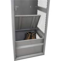 Gear Locker, Steel, 24" W x 24" D x 72" H, Grey Absolute Business Supply