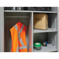 Combination Storage Cabinet, 36" W x 18" D x 72" H, Grey Absolute Business Supply