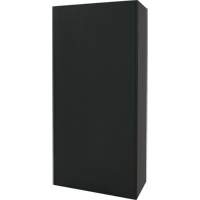 Combination Storage Cabinet, 36" W x 18" D x 72" H, Black Absolute Business Supply