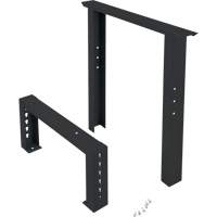 Industrial Duty Leg for Workbench, Steel, 24" D x 34" H, Single Absolute Business Supply